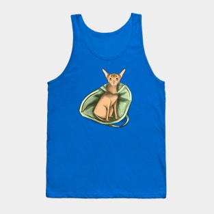 Funny Abyssinian cat Tank Top